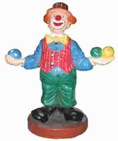 Clown met 3 ballen  70