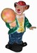 Clown met ballon 60