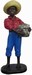 Neger met  mand 115