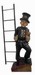 Schoorsteenveger met ladder 35